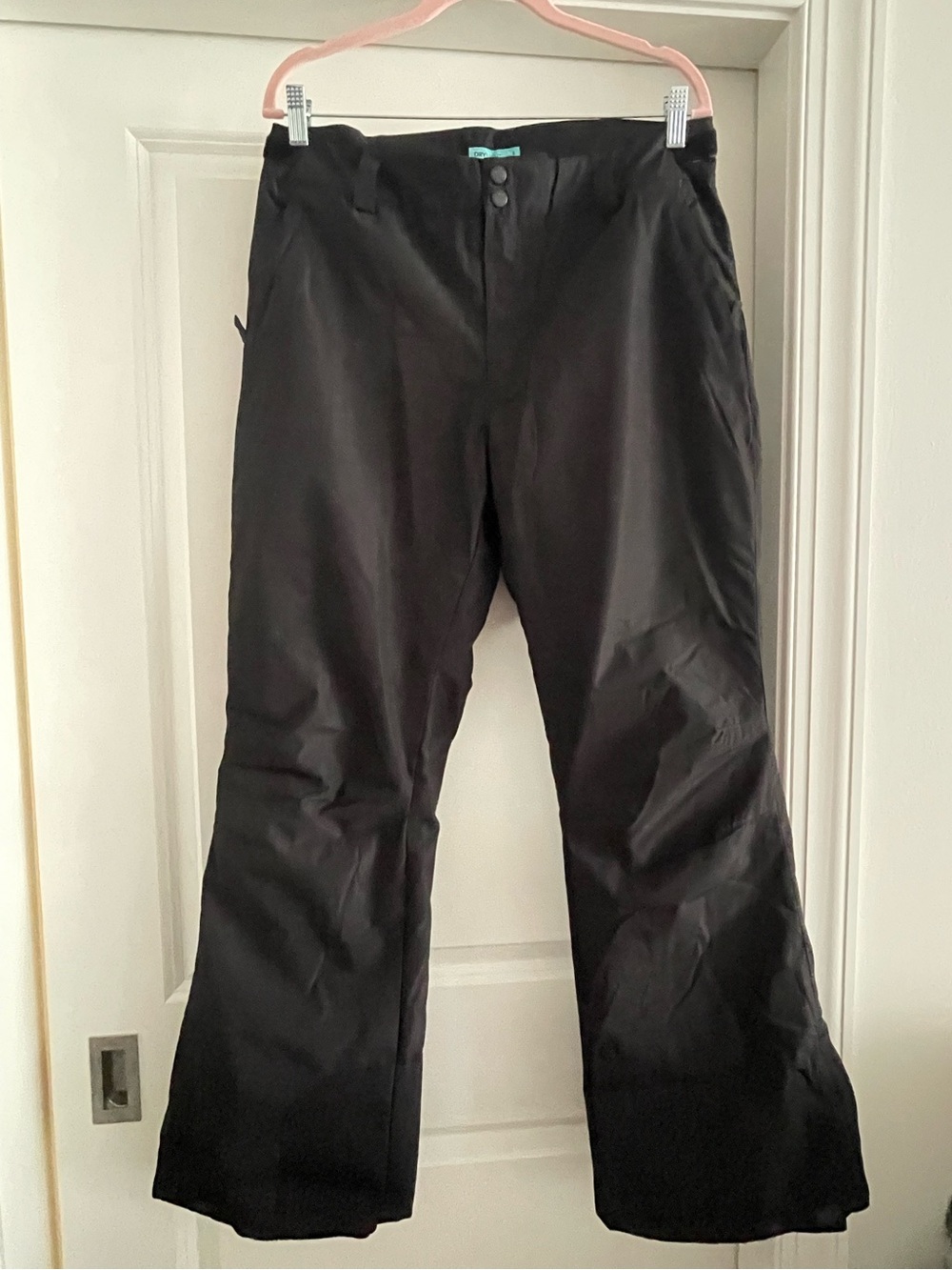 Roxy Black Women's Snow Pants with Adjustable Waist